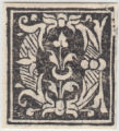 Detail from Album of initial capitals, 1500s-1737 (bulk 1500s), Volume 1, Page 50, Line 3, Item 04, C