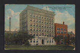 Bird's Eye View of Toledo, Y.M.C.A. and Elks Club, Toledo, Ohio.