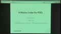 A Maslov Index for PDEs
