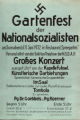 Gartenfest der Nationalsozialisten , Gro?es Konzert , Kunstlerische Darbietungen , Sprechchor , turnerische Gruppenb