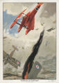 Richthofen im Luftkampf