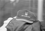 An embroidered "Safety Award" baseball cap at the dedication for the UMD Campus Center constructors