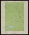 Green, John C.: Mark Lake Quadrangle, Minnesota - Cook County topographic field map