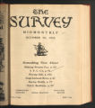 The Survey Midmonthly, October 15, 1923. (Volume 51, Issue 2)