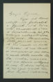 Letter from Pestalozza to Robert P. Harris, 1895