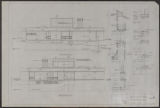 Butwin, Irving D. Residence: West Elevation, East Elevation, and Miscellaneous Details: Sheet 5