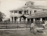 One of 7 loose photos in an album of forty-six mounted photos