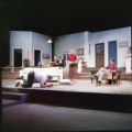 Four actors performing on stage during the 1988 UMD production of "The Nerd"