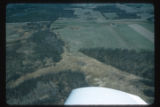 Aerial. Evapotranspiration tank area