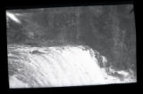 Gooseberry River, falls from side, near view, Lake Superior, North Shore