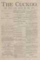 The Cuckoo, Volume 01, Number 16, March 29, 1881