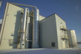 Ethanol plant in Glenville, near Albert Lea, Minnesota. Built in 1999, updated in 2006.