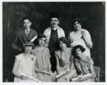 Mount Zion 1925 confirmation class picture, Sioux Falls, South Dakota