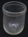 Glass cupping cup