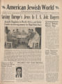 The American Jewish World, Volume 32, Number 5, October 1, 1943