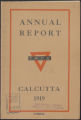 Calcutta. Annual reports, 1919-1921 (Box 2, Folder 14)