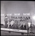 UMD 1978 women's swim team in front of the pool