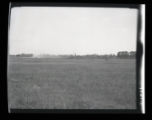 Pipestone Quarry, looking South from the quarry with the "Three Maidens" in middle distance
