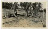 CCC laborers preparing seed beds at Cloquet tree nursery (1 of 2)