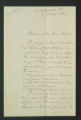 Letter from Eustache to Robert P. Harris, 1881
