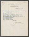 Letter to Johnny, from John B. McCormack, July 30, 1910