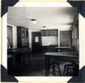 Cloquet Forest Experiment Station. View of interior of lecture hall of office - capacity 20 - 30 men