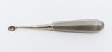 Oval plain bone curette