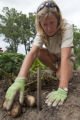 Biochar research, Julie Weisenhorn (horticulture) and Jason Hill (Bioproducts and Biosystems Engineering).