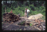 Charcoal Kiln ready to be filled