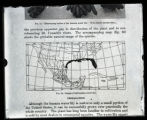 Banana, water lily, range of, diagram from a book