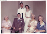 Family at the wedding of Suzon Karon and David Gordon