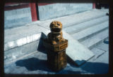 Beijing summer palace dragon litter container, ceramic
