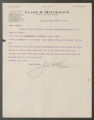 Letter to Johnny, from John B. McCormack, March 1, 1915