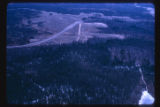 View south across cedar swamp toward Cedar Creek Laboratory