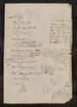 Ecclesiastical Affairs. Documents related to chaplaincies. Notes concerning a family history, with special attention paid to two "capellanias".