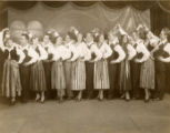 Estonian dancing group