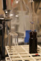 Katie Cook, Enology Project Leader doing sensory evaluation of Minnesota wines at the Horticultural Research Center.