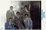Members of the Sigma Alpha Sigma executive board at the fraternity's spring party, Minneapolis, Minnesota