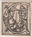 Detail from Album of initial capitals, 1500s-1737 (bulk 1500s), Volume 1, Page 51, Line 1, Item 06, C