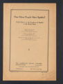 Publications. Pamphlets. Clarke, Walter; Marie di Mario, Mary Edwards, "How Many People Have Syphilis?"(Box 174, Folder 02)