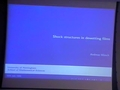 Self similar rupture of thin films with slippage