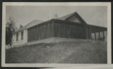 View of the clubhouse at Wolf Lake