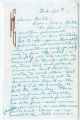 Letter from Ida Grubnick to Ruth Edelstein Karon