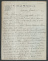 Letter to Johnny, from John B. McCormack,  March 25, 1909