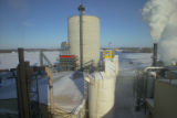 Ethanol plant in Glenville, near Albert Lea, Minnesota. Built in 1999, updated in 2006.