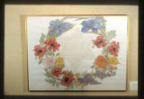 "Rendering," Marriage Canopy (Central Motif) pastel, by Quimetta Perle.