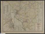 Railroad map of Illinois, 1928