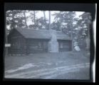 Rock placed for Schoolcraft Tablet, rear view, tablet on opposite face