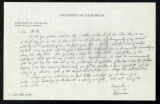 Professional Correspondence. Gough, Harrison. (Box 5, Folder 29)