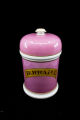 Terra. Ful. queensware apothecary jar